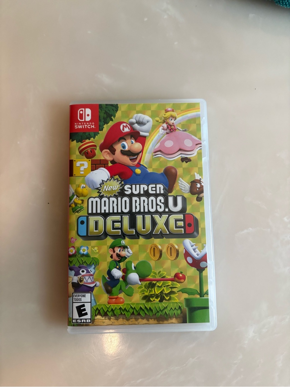 New Super Mario Bros. U Deluxe Nintendo Switch Case (NO GAME)